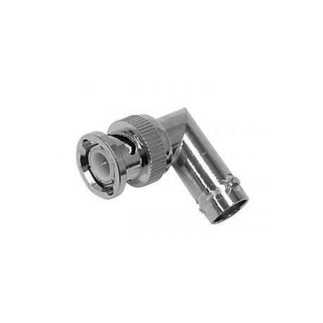 Adaptador macho/hembra BNC codo ST-710