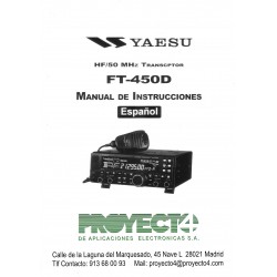 Manual de Instrucciones FT-450D