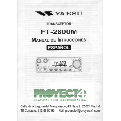 Manual de Instrucciones FT-2800