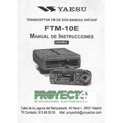 Manual de Instrucciones FTM-10E