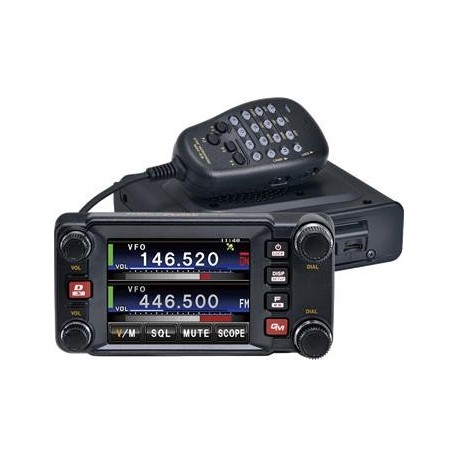 Emisora VHF/UHF bibanda Yaesu FTM-400XDE