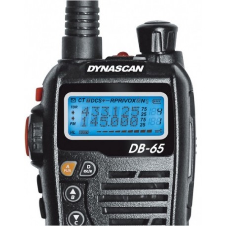 Walkie VHF/UHF bibanda Dynascan DB-65