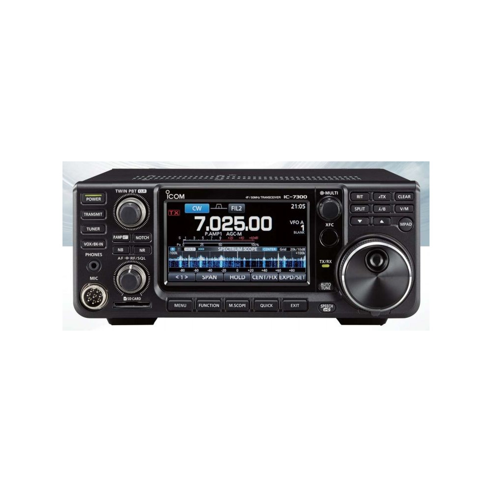 Comentarios y opiniones Icom IC-7300 emisora HF + 50 MHz + 70 MHz p