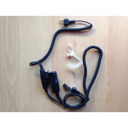 Micro-auricular tubular para walkies Yaesu 
