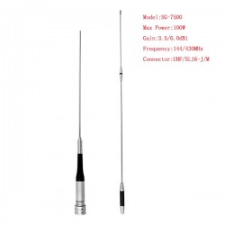 Antena móvil VHF/UHF Diamond SG-7500