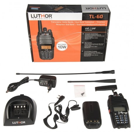 Walkie VHF/UHF bibanda Luthor TL-50