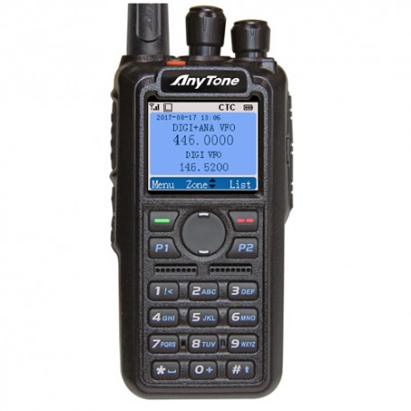 Walkie Bibanda Anytone AT-D868UV DMR y Analógico