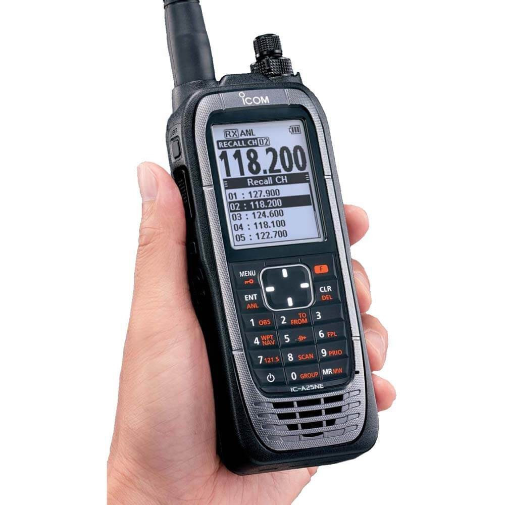 iCom IC-A25CE Walkie VHF banda aérea