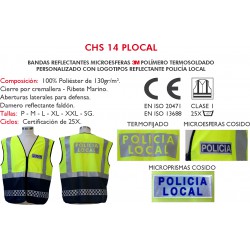 Chaleco Policia local CHS 14