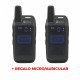 2 x Walkie PMR-446 uso libre Escolta RP-102 + regalo micro/auricular