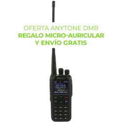 Walkie Bibanda Anytone AT-D878UV II Plus con Bluetooth