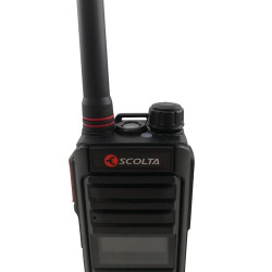 Walkie analógico Escolta FOX RP-303 UHF con linterna