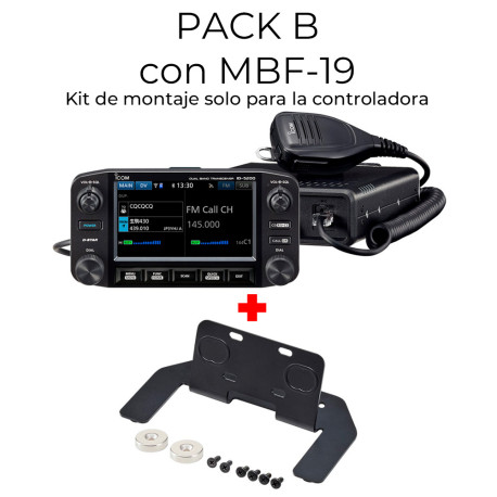 Pack de montaje B Icom ID-5200E + MBA-19