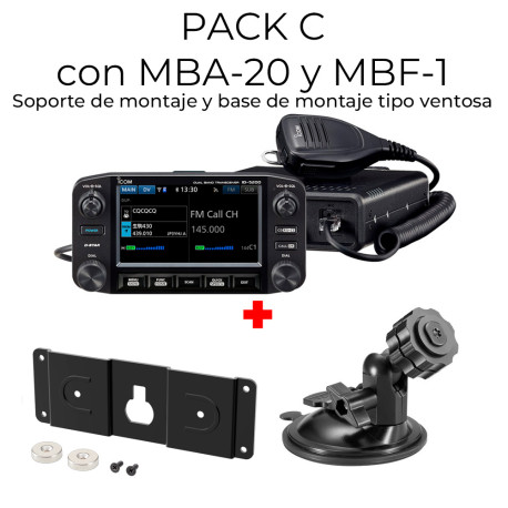 Pack de montaje C Icom ID-5200E + MBA-20 + MBF-1